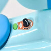 Triciclo de empuje con luz, sonido y techo protector Triciclo de empuje con luz, sonido y techo protector
