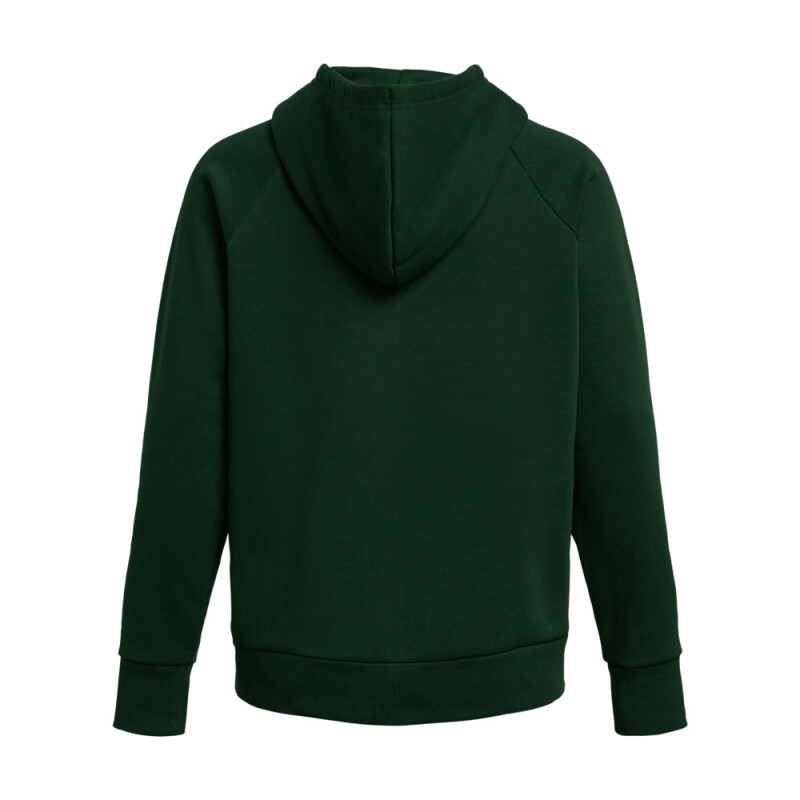 UA Rival Fleece Hoodie-PPL GRN-301
