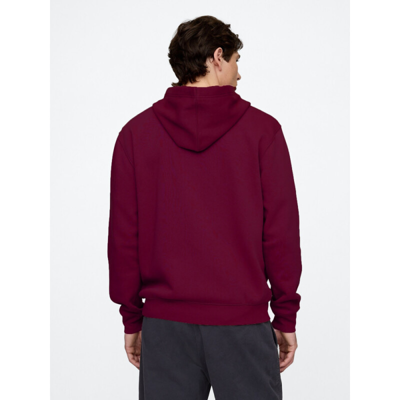 V-HERITAGE LOGO FZ SNL TUSCAN RED