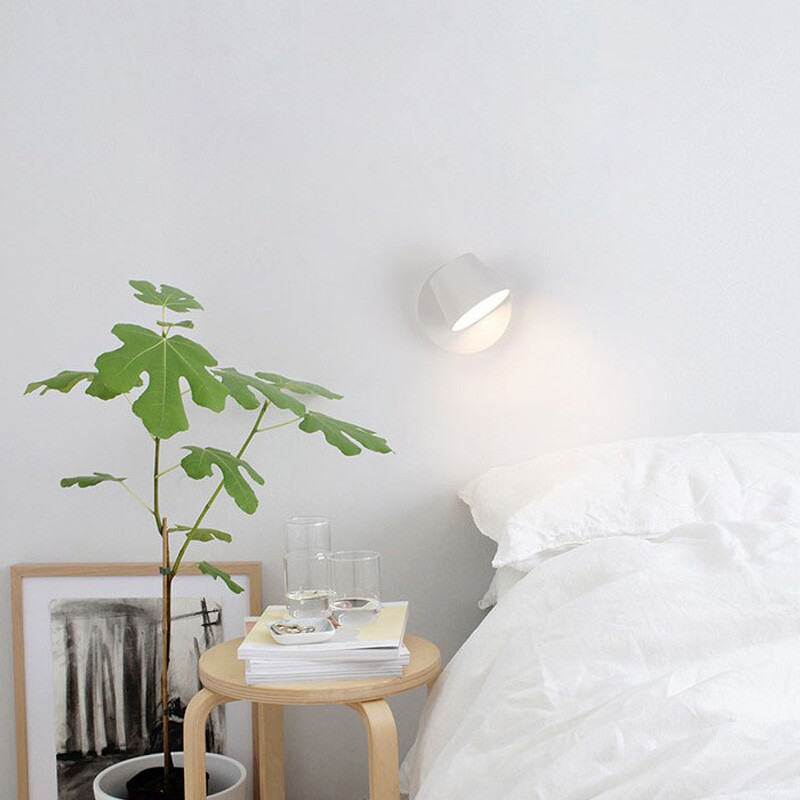 DECORATIVO DE PARED GROA Lámpara de Pared Groa Blanca