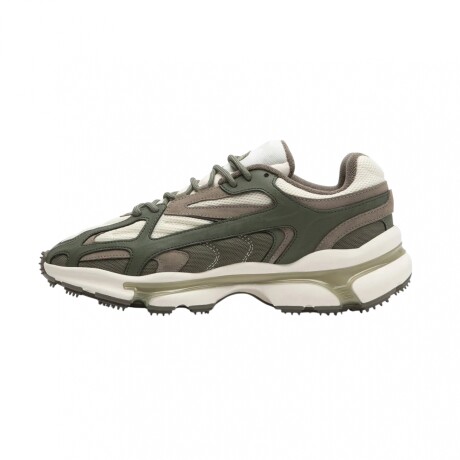 Championes LACOSTE Upper Green & Olive