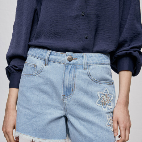 SHORT FLORE Celeste