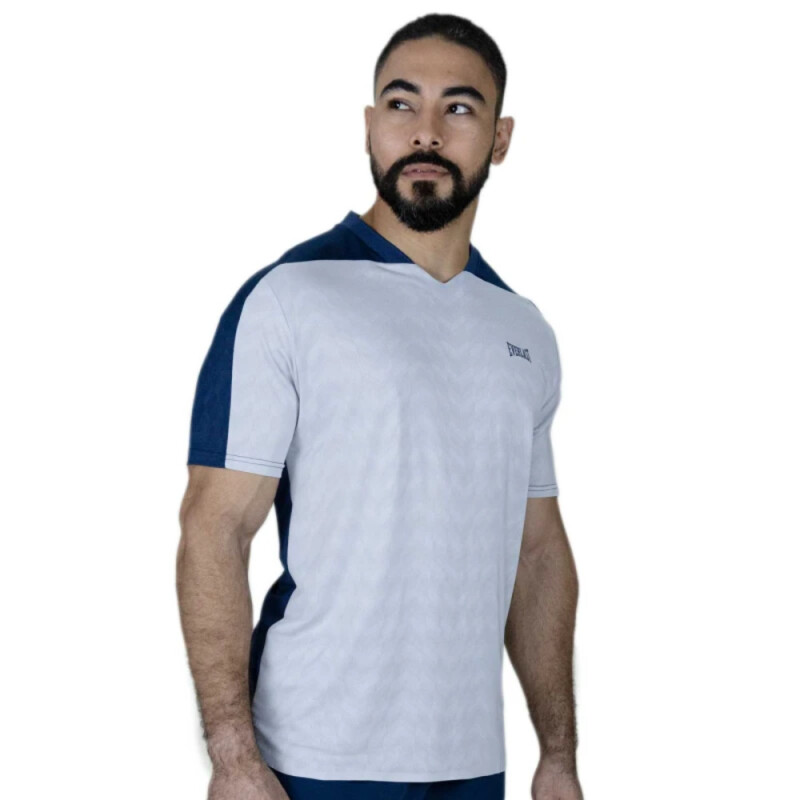 TSHIRT MEN POLY/SPX EVERLAST JACQUARD GY S GY