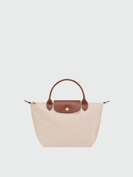 LONGCHAMP - LE PLIAGE ORIGINAL, CARTERA DE MANO S Marfil