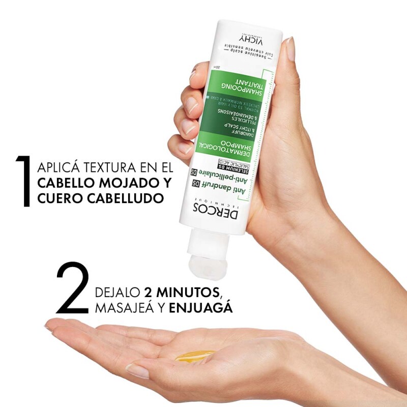 Shampoo Vichy Dercos Anti Caspa Grasa Vichy 200 Ml. Shampoo Vichy Dercos Anti Caspa Grasa Vichy 200 Ml.