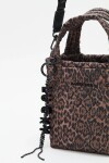 CARTERA TOTE MINI ANIMAL Marron