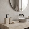 Set accesorios para baño cerámica Mosaico pintitas Set accesorios para baño cerámica Mosaico pintitas