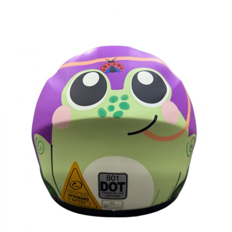 CASCO INTEGRAL NIÑO PM-801 LILA