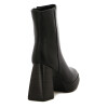 Bota Mujer Beira Rio Taco 11cm Plataforma 3cm Negro