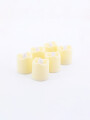 VELAS LED SET X 6 BLANCO