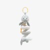 Colgante barra espiral divertido KIKKABOO foca gris