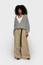 WIDE PANTS TWILL Beige