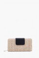 Billetera rafia negro