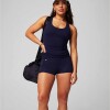 Polo Feather Tech+ Racerback Bividi Mujer Deep Navy