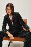 Saco Taylor Velvet Verde