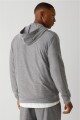 Polera The Cloud Jersey Hoodie Hombre Onyx Heather