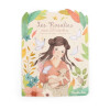 Libro para colorear y stickers Les Rosalies Moulin Roty Libro para colorear y stickers Les Rosalies Moulin Roty