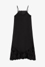 VESTIDO ENCAJE Negro