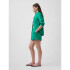 V-LINEN 4IN EASY SHORT DELUXE GREEN