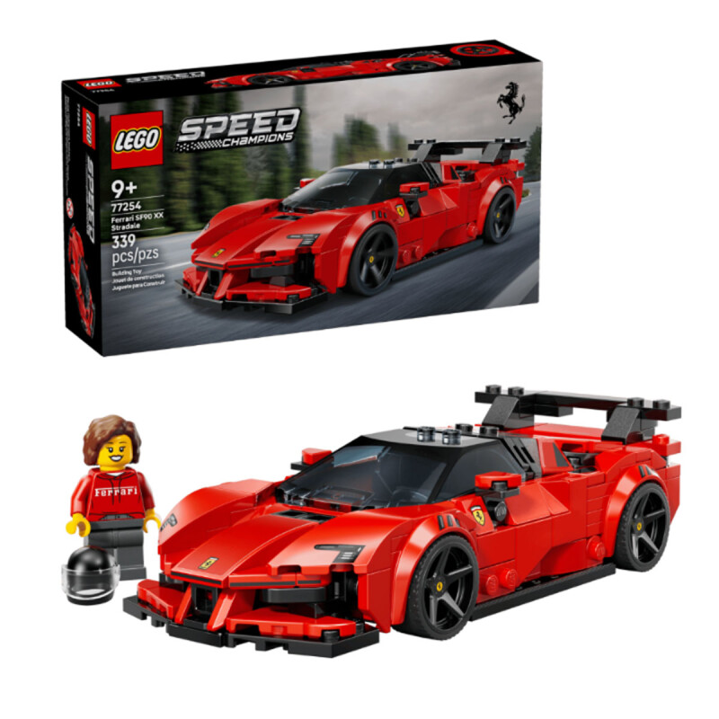 Coche Deportivo Ferrari SF90 XX Stradale Speed Champions Lego Coche Deportivo Ferrari SF90 XX Stradale Speed Champions Lego