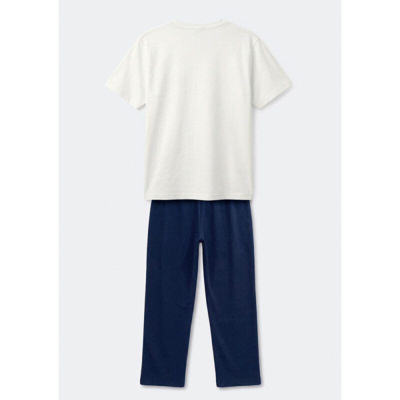 PIJAMA MM MASC AZUL ESCURO