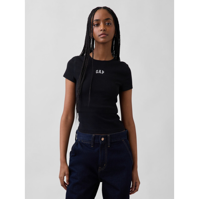 FRCH SS MOD 2X2 LOGO TEE BLACK
