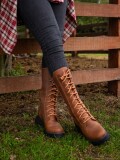 Pisada Firme madera Camel
