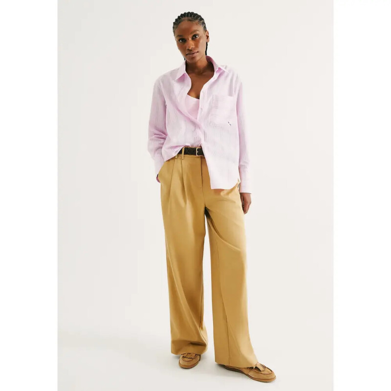 CAMISA FEM LILAS