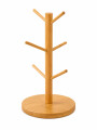SOPORTE PARA TAZAS BAMBU MADERA