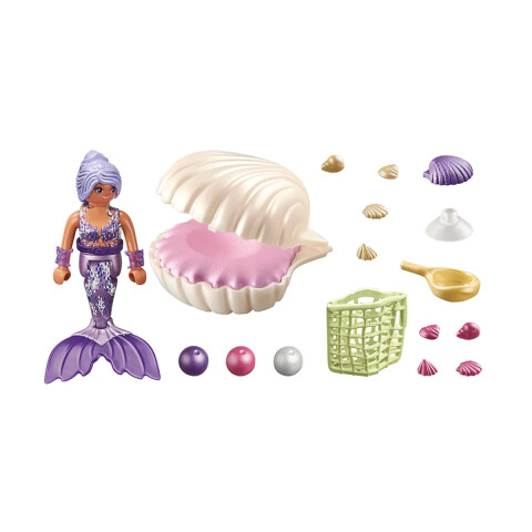 Sirena con Joyería Marina Playmobil 20 Piezas U