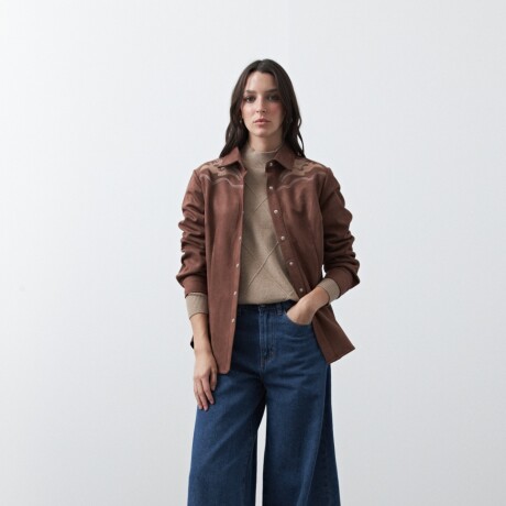 SOBRECAMISA VENTO Chocolate