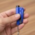 Mini Martillo Seguridad Autos Llavero Rompe Vidrios Ventanas Color Azul