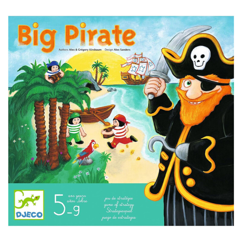 Big Pirate juego de mesa Djeco Big Pirate juego de mesa Djeco