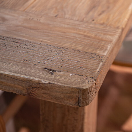 MESA DE COMEDOR MADERA NATURAL-BEIGE DRIFT