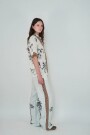 PANT MYSTIC BIRDS Blanco