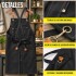 Delantal Gastronómico Unisex Jean Cocina Barbería Asado Chef IMBACK Color Negro Delantal Gastronómico Unisex Jean Cocina Barbería Asado Chef IMBACK Color Negro