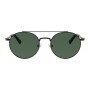 Lentes De Sol Nasa 2026 Redondo Verde/Ónix