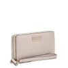 Small Leather Goods Mary Zip Arnd Wrstlt WLT Cement Cemen
