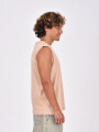 MUSCULOSA LETTERS BEIGE