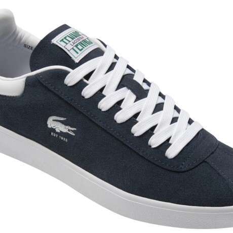 Championes Lacoste Baseshot Leather Gray