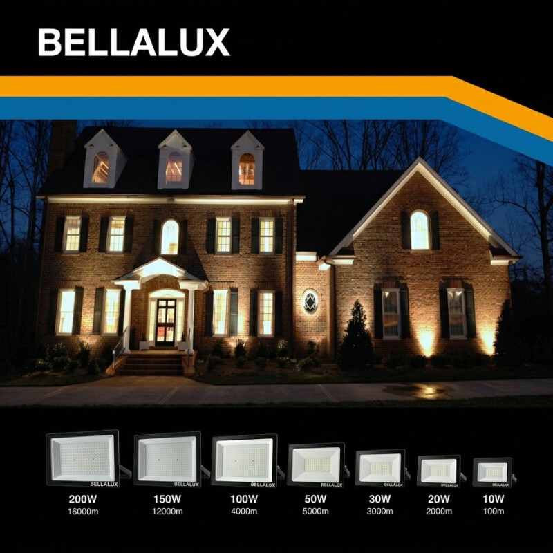 FOCO LED BELLALUX G6 100W Foco LED BELLALUX G6 100W Luz Calida
