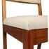 Silla De Comedor ComboHome Lola Madera Maciza Ratan Natural Blanco 1