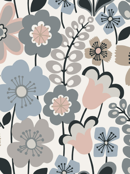 COLECCIÓN BLUEBELL - PIPER LIGHT BLUE FLORAL - N/A