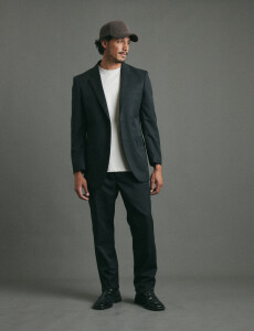 220262 TRAJE SLIM FIT HARRINGTON LABEL Gris Medio