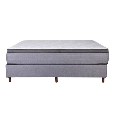 SOMMIER DE RESORTES VELVET B 1.5 PLAZAS