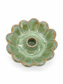 PORTAVELAS CON BASE VERDE