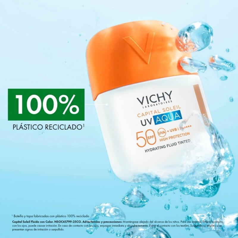 Protector Solar Vichy Capital Soleil Uv Aqua Fps 50+ 50 Ml. Protector Solar Vichy Capital Soleil Uv Aqua Fps 50+ 50 Ml.