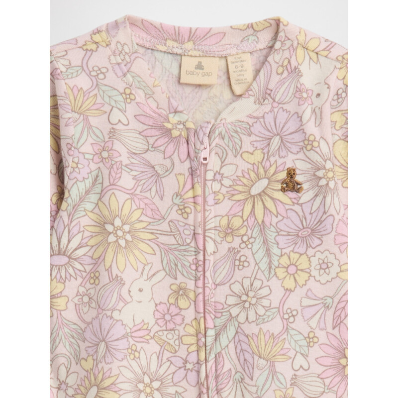 V-PRNT 2WAY FTD 1PC PRIMROSE PINK
