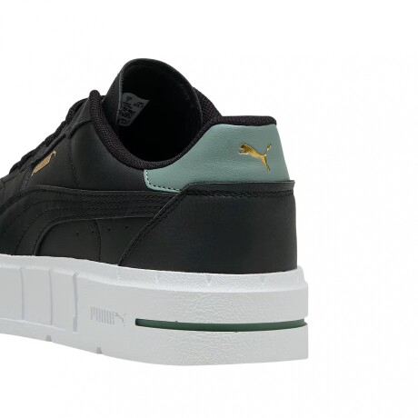 Championes Puma Cali Court Black/White/Green