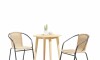 Sillas Símil Rattan con Mesa de Eucaliptus - Nassau Beige
